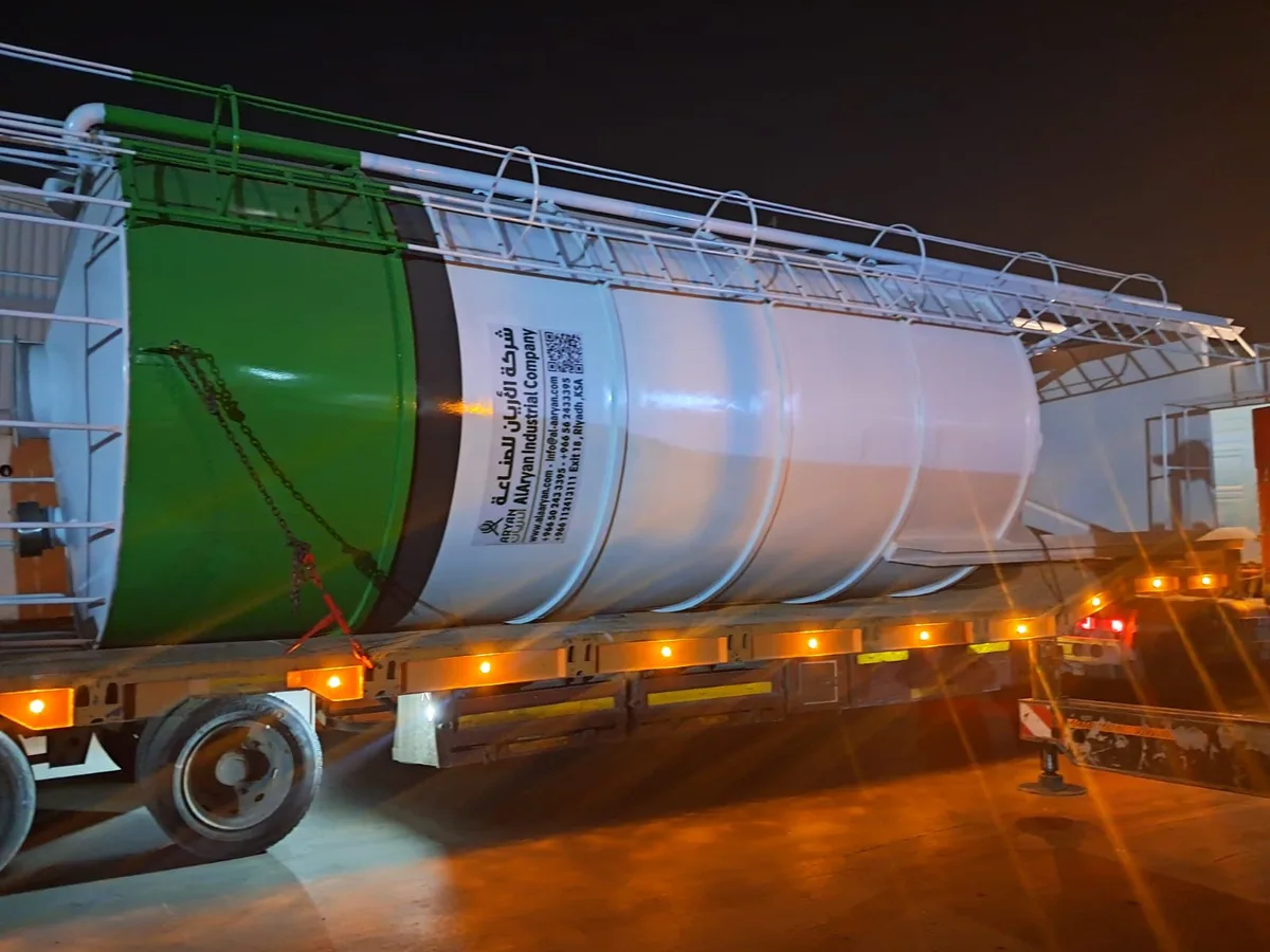 Tanker fabrication and transport