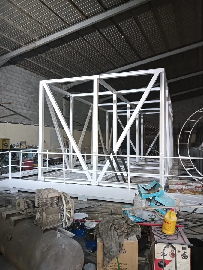 Control room fabrication